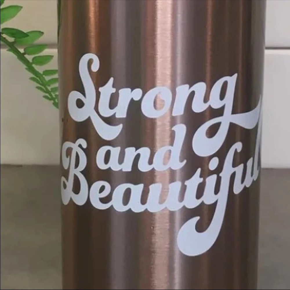 Rose Gold Tumbler
